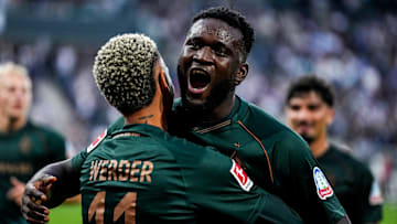Justin Njinmah und Victor Boniface