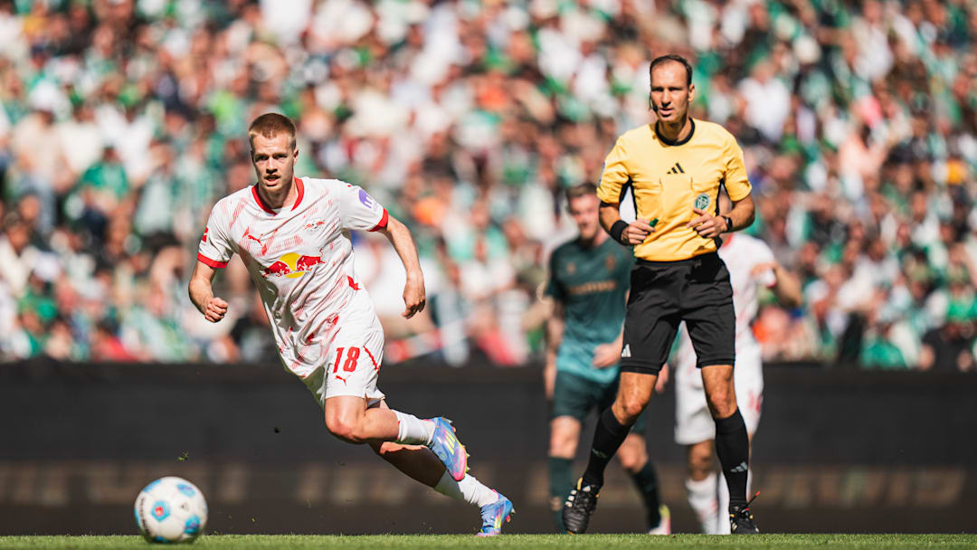 Arthur Vermeeren im Trikot von RB Leipzig
