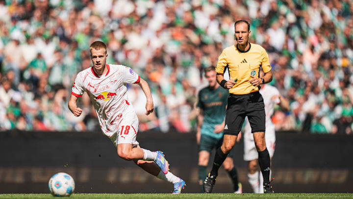 Arthur Vermeeren im Trikot von RB Leipzig Arthur Vermeeren im Trikot von RB Leipzig