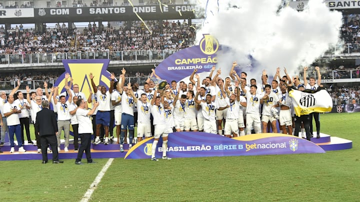 Santos campeão da Série B 202