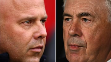 Arne Slot et Carlo Ancelotti s'affrontent lors de Liverpool - Real Madrid
