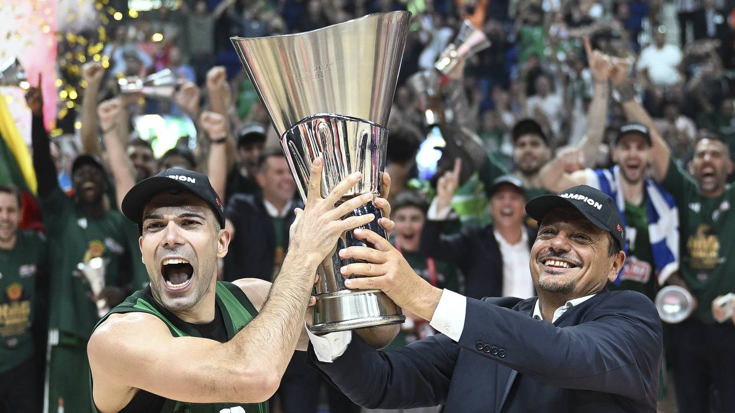 Kostas Sloukas and Ergin Ataman deliver Panathinaikos the EuroLeague championship - Vimarsana News