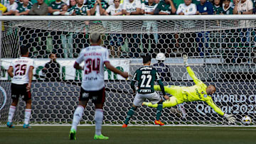Palmeiras e Flamengo fizeram jogo intenso e movimentado no Allianz Parque