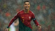 Cristiano Ronaldo atua pela equipe principal de Portugal desde 2003.