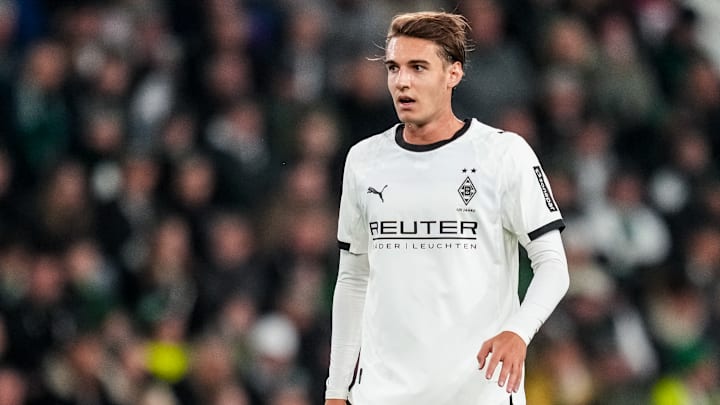 Florian Neuhaus im Gladbach-Trikot Florian Neuhaus im Gladbach-Trikot