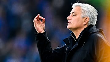A la tête de l'AS Roma, José Mourinho n'a rien perdu de son caractère légendaire.