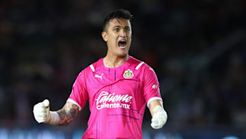 El portero Raúl Gudiño.
