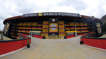 Estádio Monumental Isidro Romero Carbo, o Banco Pichincha, é o palco da final da Libertadores