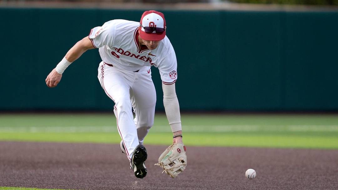  Oklahoma Sooners infielder Camden Johnson