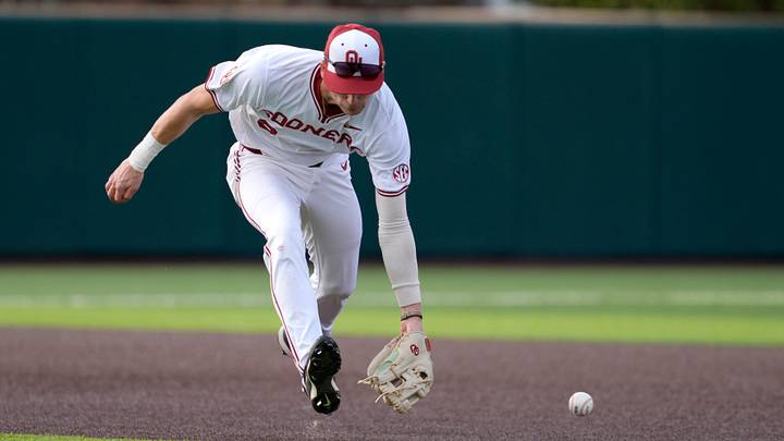  Oklahoma Sooners infielder Camden Johnson
