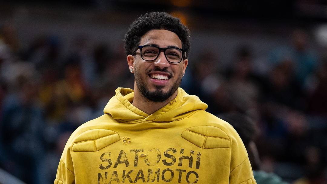 Mar 29, 2026; Indianapolis, Indiana, USA;  sIndiana Pacers guard Tyrese Haliburton (0) in the second half against the Miami Heat at Gainbridge Fieldhouse. Mandatory Credit: Trevor Ruszkowski-Imagn Images