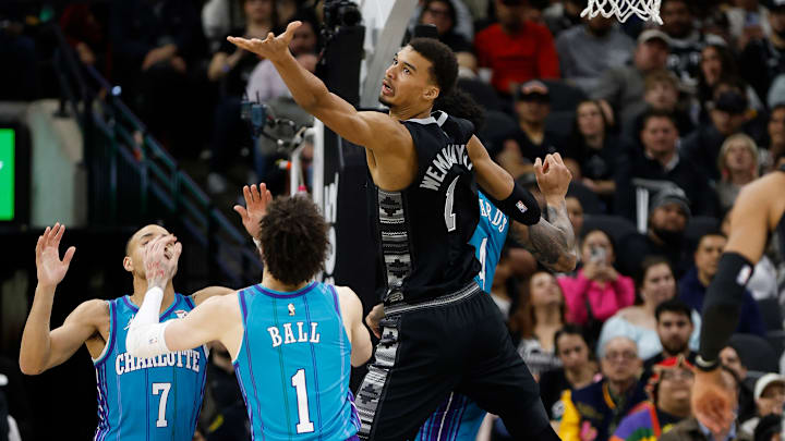 Charlotte Hornets, LaMelo Ball, Bam Adebayo, Victor Wembanyama, Mikal Bridges, Derrick White, Jrue Holiday, Evan Mobley