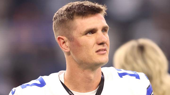 Dallas Cowboys place kicker Brandon Aubrey