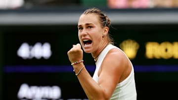 Aryna Sabalenka at Wimbledon 2025