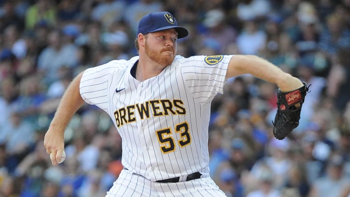 Brewers starting pitcher Brandon Woodruff is the biggest MLB home favorite of the day for Saturday, July 23 against Jose Ureña and the Rockies.