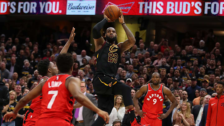 Ranking LeBron James top 5 performances against the Raptors