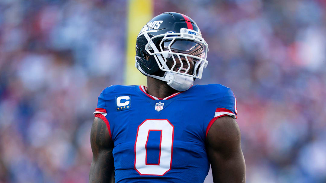 New York Giants linebacker Brian Burns is midway through his first contract with the Giants.