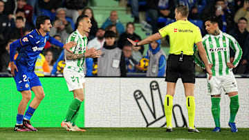 Antony was sent off