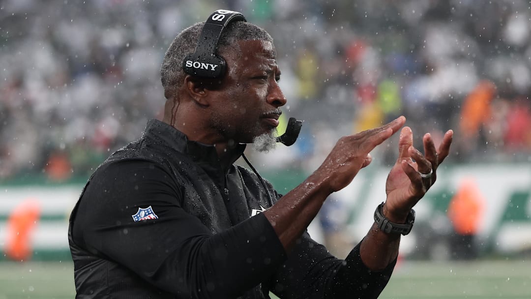 New York Jets head coach Aaron Glenn