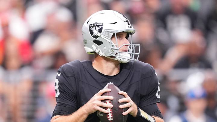 Las Vegas Raiders quarterback Kirk Cousins 