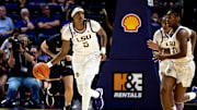 Sa'Myah Smith during No. 7 LSU's 95–36 win over Northwestern State on Nov. 8, 2024.