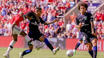 FBL-FRIENDLY-ATLETICO MADRID-MAN UTD