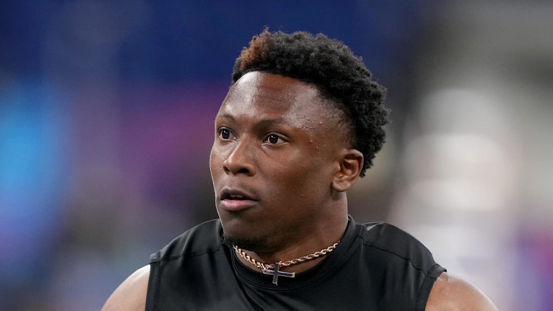 Tennessee defensive back Colton Hood during the NFL Scouting Combine.