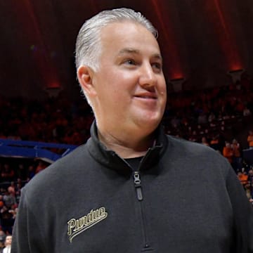 Purdue Boilermakers head coach Matt Painter 