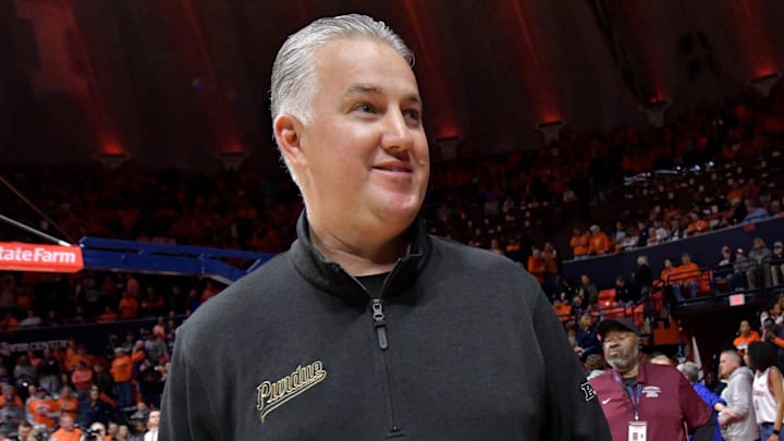 Purdue Boilermakers head coach Matt Painter 