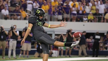 As Oregon's punter from 2009-2012, Jackson Rice placed 58 punts inside the 20 in his first three seasons.