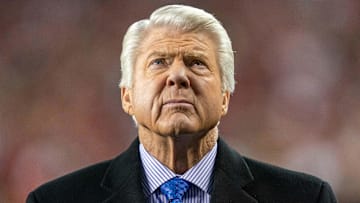 Former Miami Dolphins head coach Jimmy Johnson