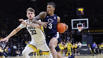Penn State Nittany Lions guard Nick Kern Jr. (3)