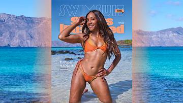 Tiffany Haddish was photographed by James Macari in Baja, California Sur, Mexico.