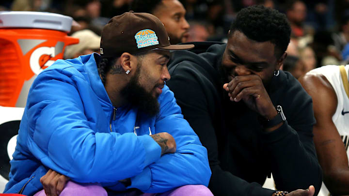 Duke basketball products Brandon Ingram and Zion Williamson