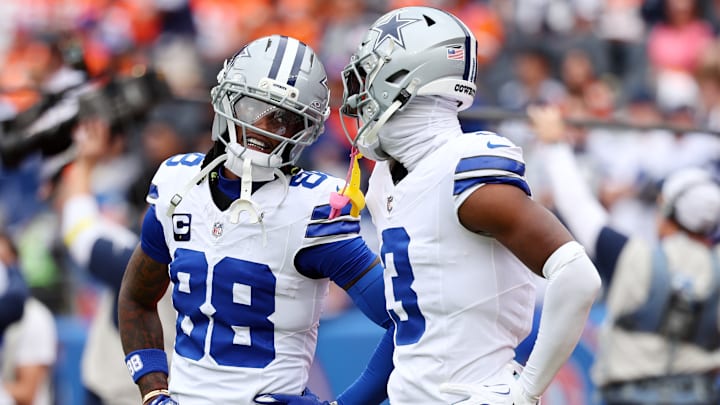 CeeDee Lamb and George Pickens were benched for the Cowboys’ opening drive against the Raiders. 