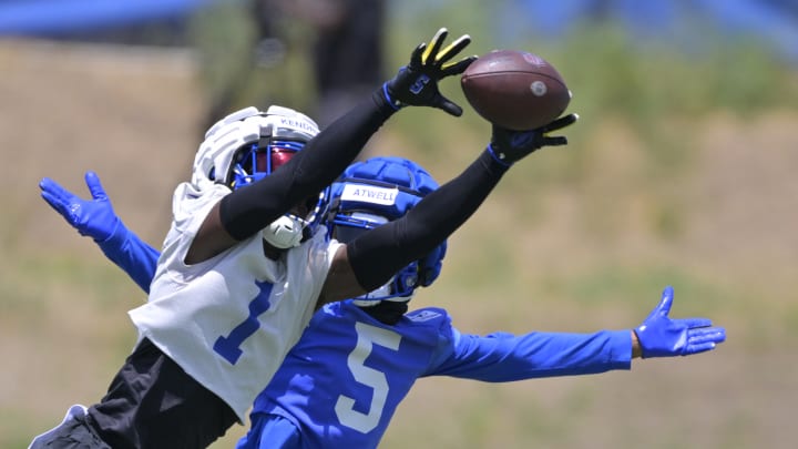 Los Angeles Rams Minicamp, Derion Kendrick, Tutu Atwell