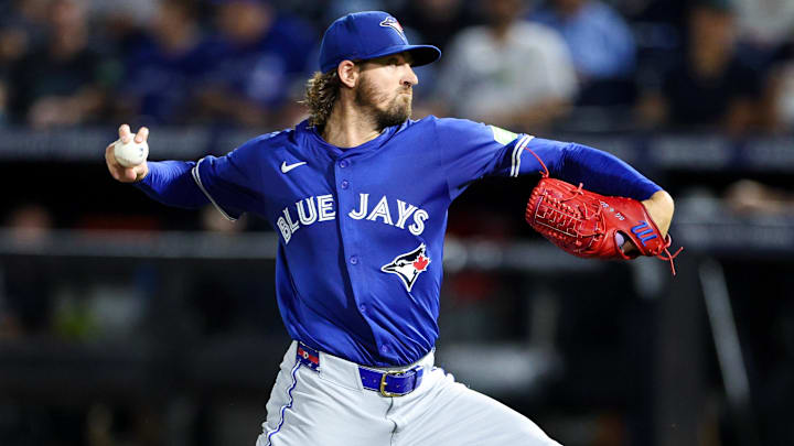 Kevin Gausman gets the ball for the Blue Jays in Game 1 of the ALDS against the Yankees. Kevin Gausman gets the ball for the Blue Jays in Game 1 of the ALDS against the Yankees.