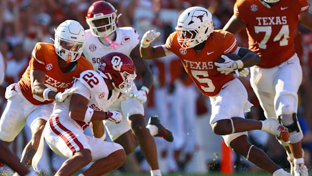 Texas running back Tre Wisner 