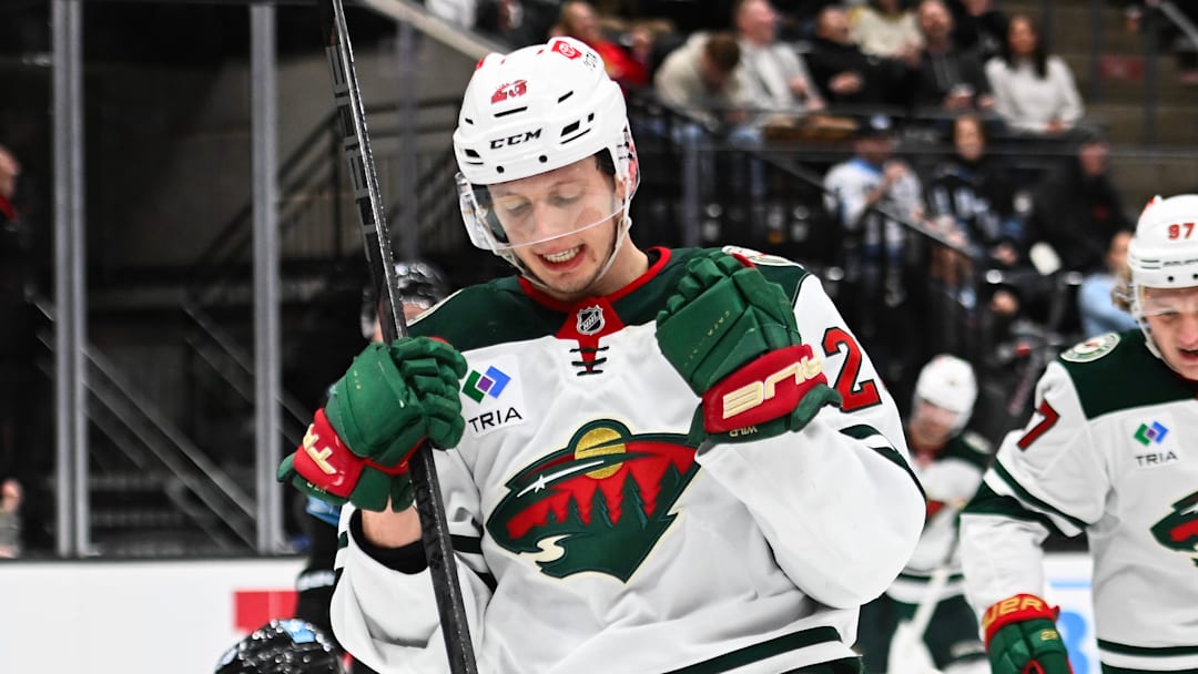 Minnesota Wild 23-year old center Marco Rossi