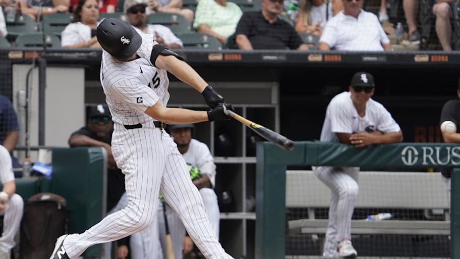 The Yankees have acquired outfielder Austin Slater from the Chicago White Sox. | David Banks-Imagn Images
