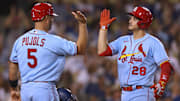 Albert Pujols y Nolan Arenado son compañeros en San Luis