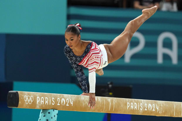 Jordan Chiles, USA gymnastics, Paris Olympics