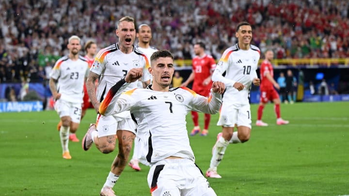 Jerman sukses mengalahkan Denmark dengan skor 1-0, Minggu (30/6) dinihari WIB