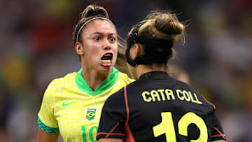 Priscila conquistou a prata com a Seleção Brasileira em Paris