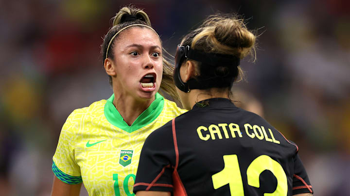 Priscila conquistou a prata com a Seleção Brasileira em Paris