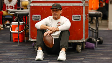 San Francisco 49ers head coach Kyle Shanahan