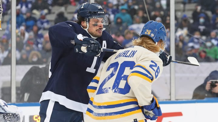 2022 Tim Hortons NHL Heritage Classic - Toronto Maple Leafs v Buffalo Sabres