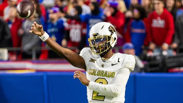 Colorado quarterback Shedeur Sanders