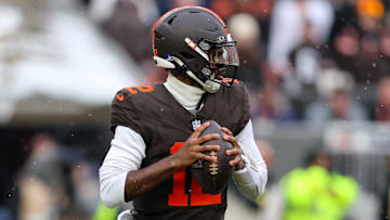 Cleveland Browns quarterback Shedeur Sanders