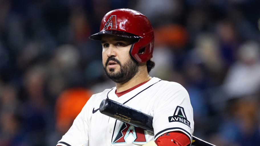 Diamondbacks designated hitter Eugenio Suarez was traded to the Mariners. | Mark J. Rebilas-Imagn Images